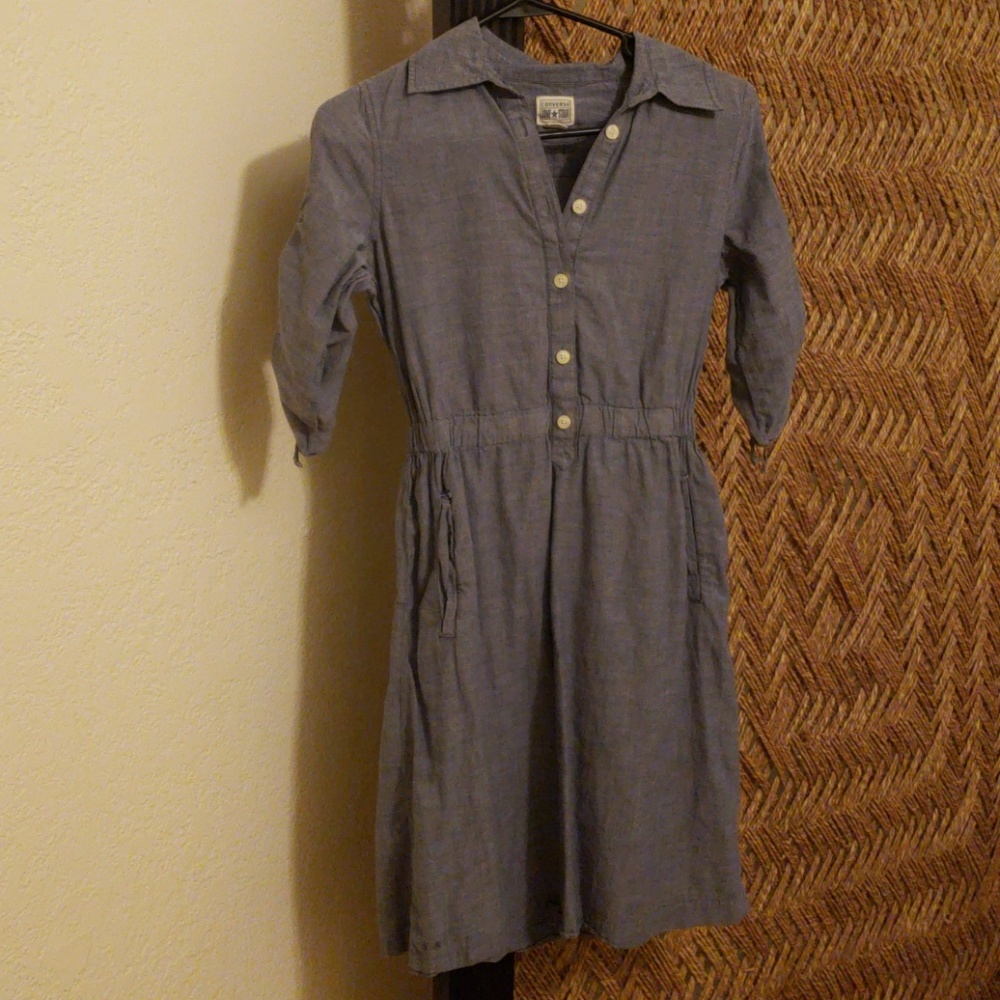 Chambray Converse One Star Dress